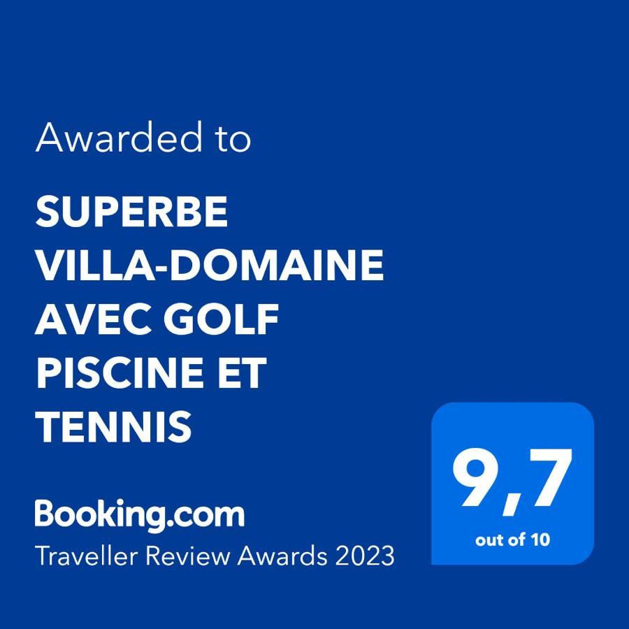 Superbe Villa-Domaine Avec Golf Piscine Et Tennis Saint-Cyr-sur-Mer Ngoại thất bức ảnh