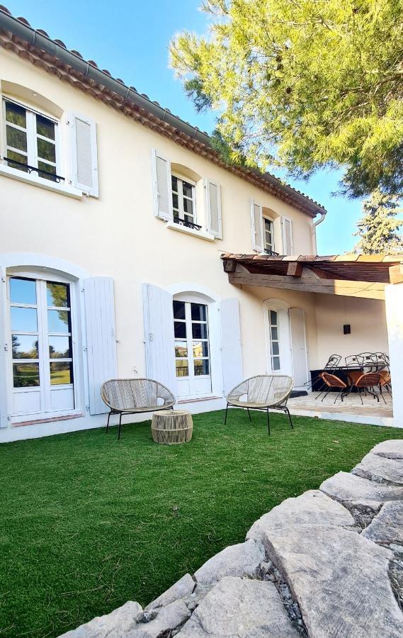 Superbe Villa-Domaine Avec Golf Piscine Et Tennis Saint-Cyr-sur-Mer Ngoại thất bức ảnh